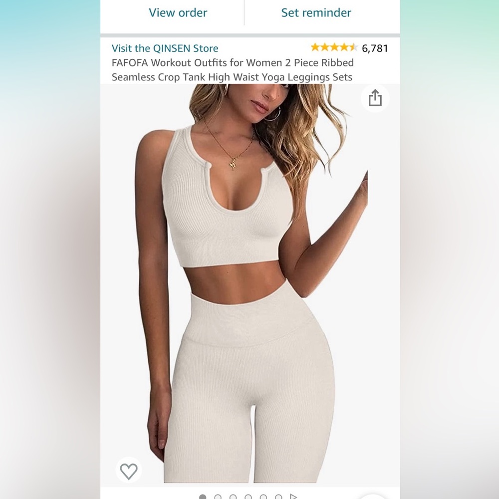 Outfit! Crop top and leggings! NWT
